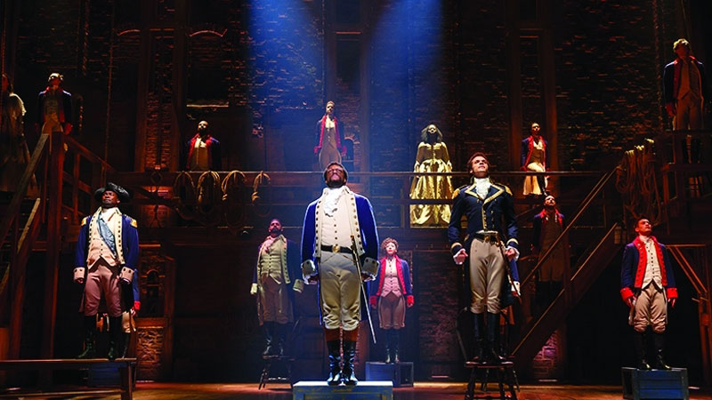 Hamilton at the fisher sale theater